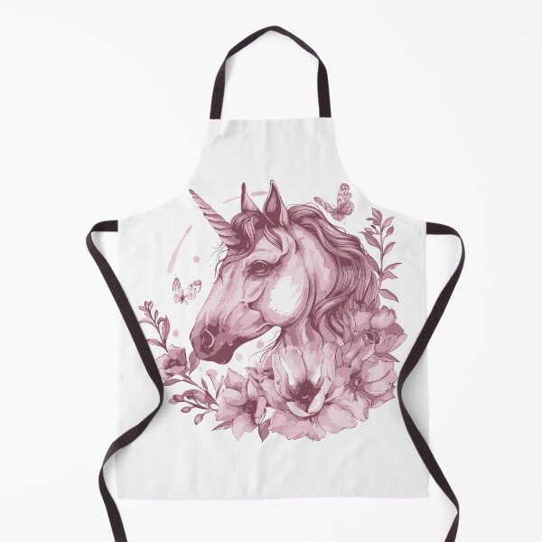 Item preview, Enchanted unicorn amidst vibrant floral beauty designed and sold by Svetlanhcik.