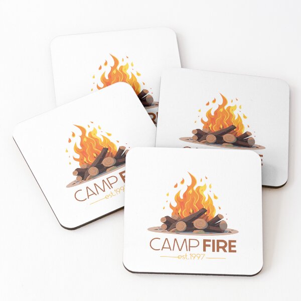Item preview, Camp Fire  designed and sold by BlackOwlCreate.