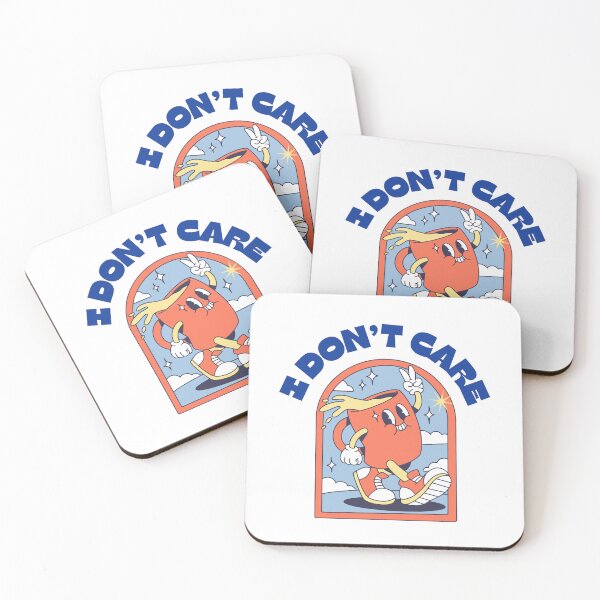 Item preview, i don't care! designed and sold by agirlypopshop.