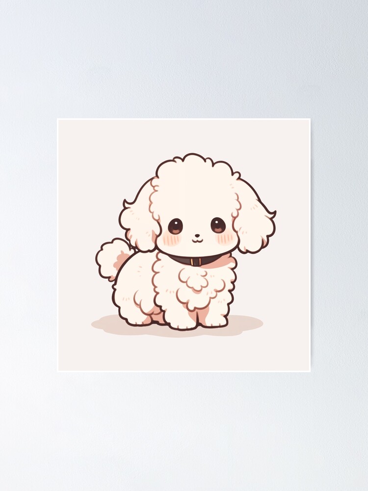 Anime Dogs Like Bichon Frise Cute Kawaii Bichon Frise Puppy