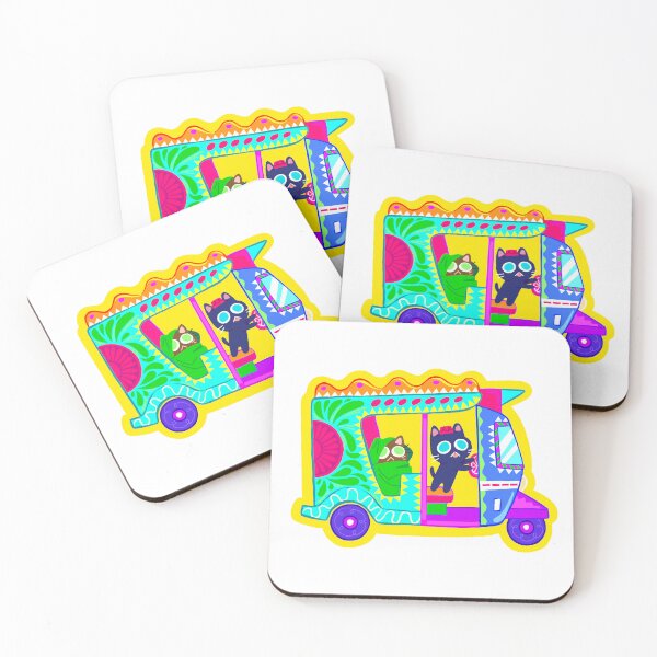Item preview, Rickshaw Kitties  designed and sold by Nopperaa.