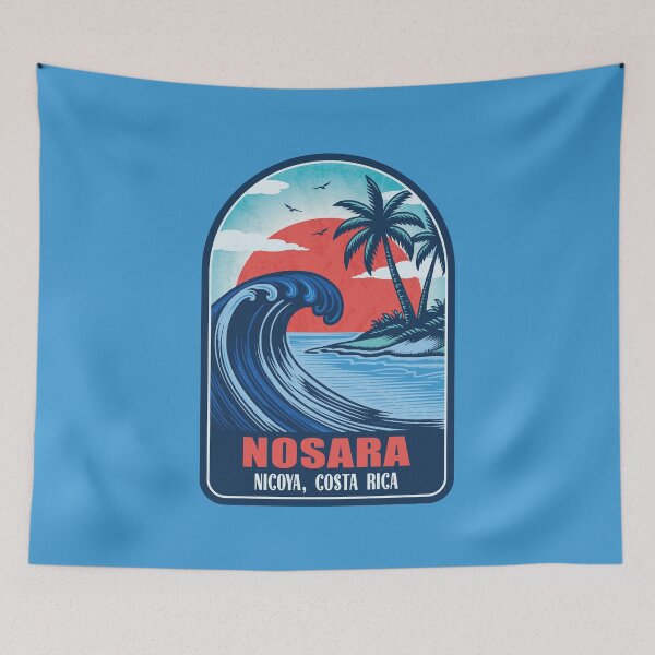 Item preview, Nosara Nicoya Peninsula Costa Rica Surfing Design designed and sold by CynthiaGraphics.