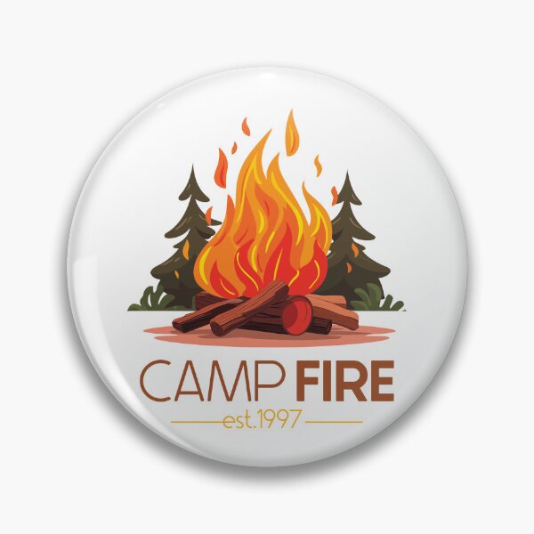 Item preview, Camp Fire  designed and sold by BlackOwlCreate.