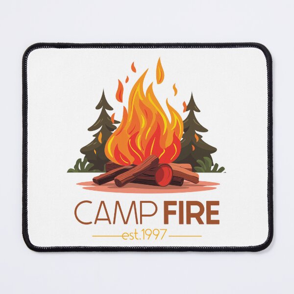 Item preview, Camp Fire designed and sold by BlackOwlCreate.