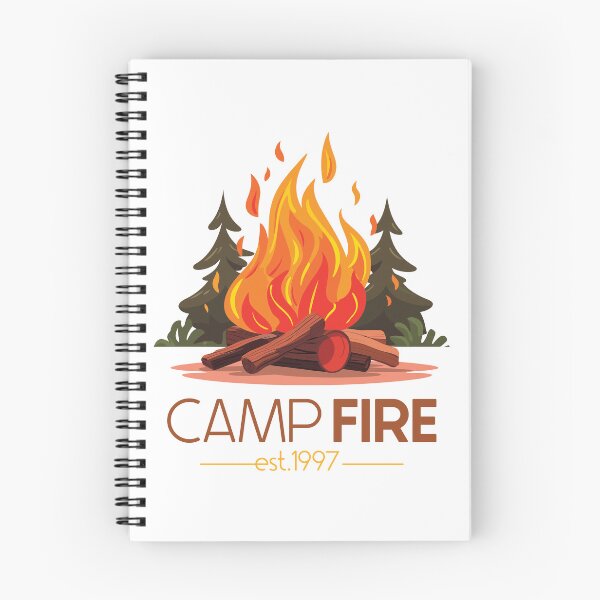 Item preview, Camp Fire  designed and sold by BlackOwlCreate.