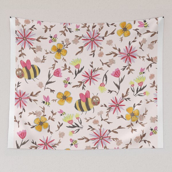 Item preview, Bees Springtime designed and sold by Verity Elise Design.