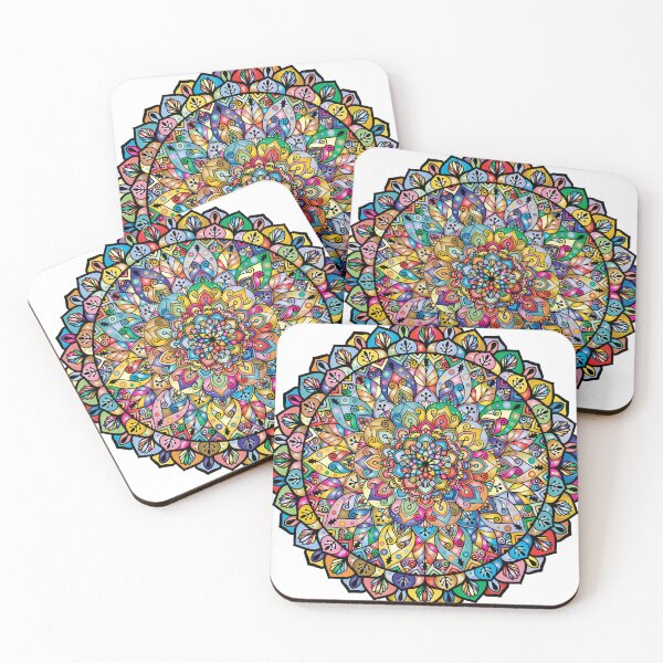 Item preview, Floral mandala designed and sold by QuantaSync.