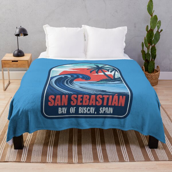 Item preview, San Sebastian Spain Vintage Surfing Design designed and sold by CynthiaGraphics.
