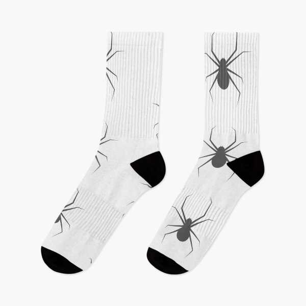 Item preview, black spiders with pitch black bodies designed and sold by lillyric96.