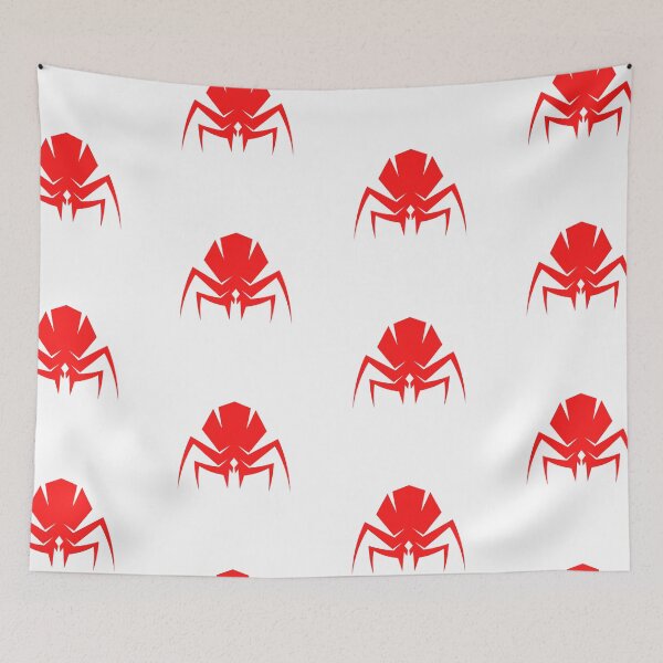 Item preview, red spiders with pitch black bodies designed and sold by lillyric96.