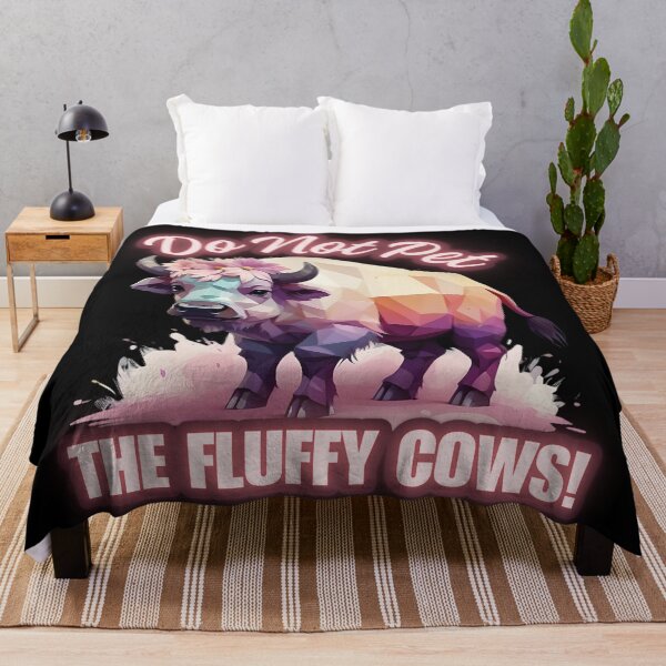 Item preview, Do Not Pet the Fluffy Cows Buffalo designed and sold by Paula Helit.