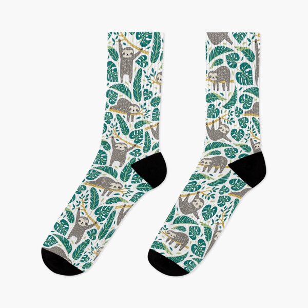 Item preview, Lazy Sloths / White designed and sold by MirabellePrint.