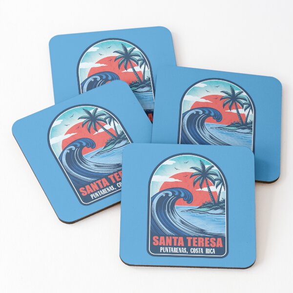 Item preview, Santa Teresa Costa Rica Vintage Surfing Design designed and sold by CynthiaGraphics.