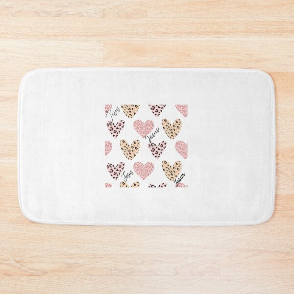 Item preview, Leopard hearts w Jesus no background  designed and sold by AccessoriesareNecessities.