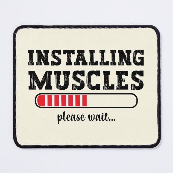 Item preview, Installing Muscles Please Wait designed and sold by franktact.