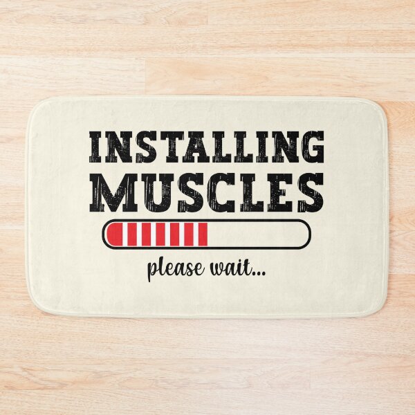 Item preview, Installing Muscles Please Wait designed and sold by franktact.