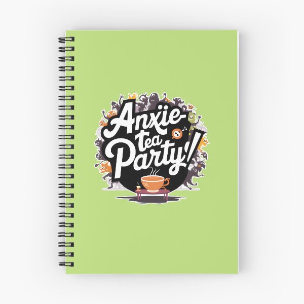 Item preview, Anxie-Tea Party: Confronting Fear Graphic designed and sold by MillennialVibe.