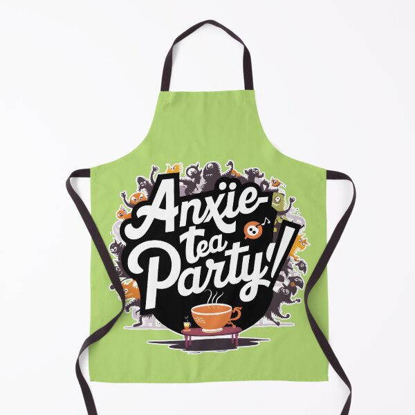 Item preview, Anxie-Tea Party: Confronting Fear Graphic designed and sold by MillennialVibe.
