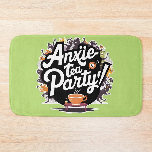 Item preview, Anxie-Tea Party: Confronting Fear Graphic designed and sold by MillennialVibe.