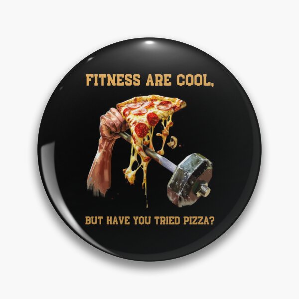 Item preview, GYM - Fitness Are Cool, But Have You Tried Pizza? designed and sold by Marcin Kulka.