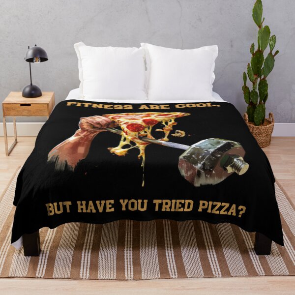 Item preview, GYM - Fitness Are Cool, But Have You Tried Pizza? designed and sold by Marcin Kulka.