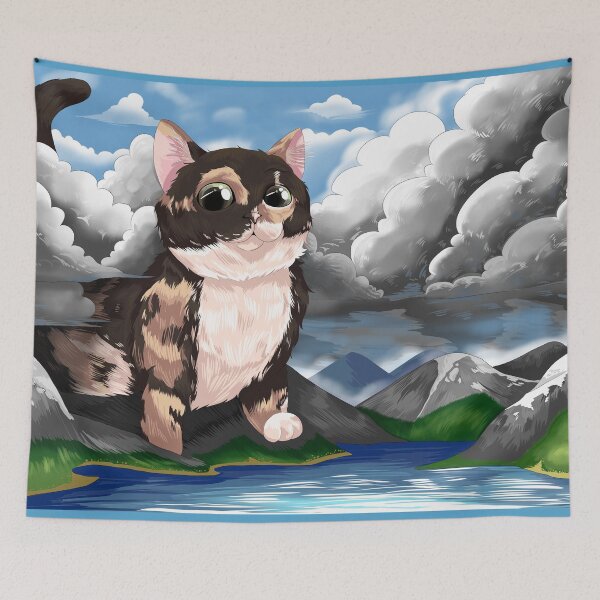 Item preview, Cat deity designed and sold by Art_with_Honesty.
