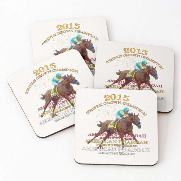 Item preview, 2015 Triple Crown Champion American Pharoah horse racing design designed and sold by Ginny Luttrell.