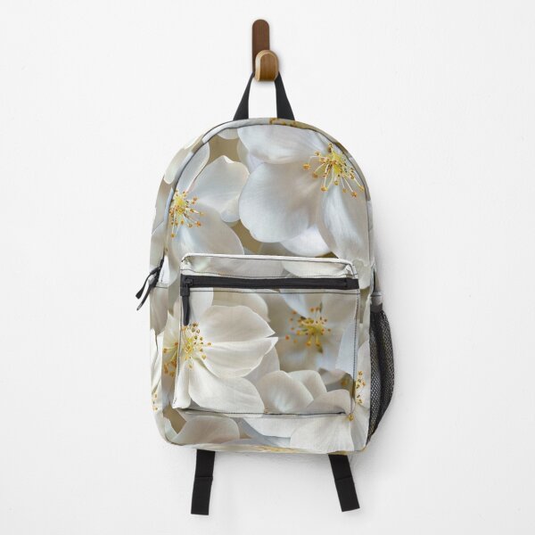 Item preview, Pretty white floral pattern designed and sold by SmileshareShop.