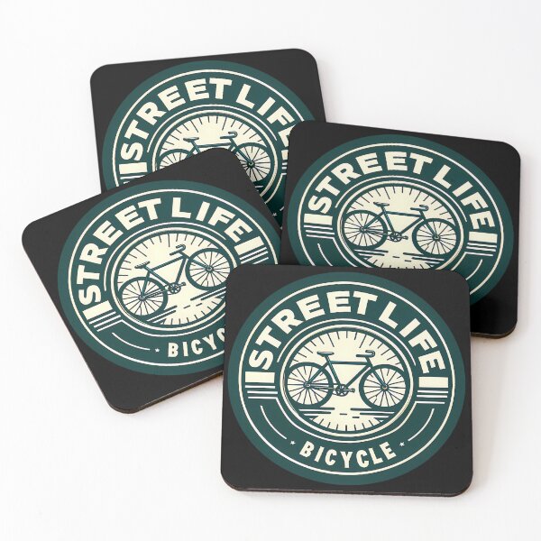 Item preview, Bicycle - Street Life - High Resolution Illustration designed and sold by hello-ib.