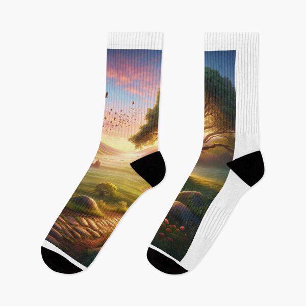 Item preview, Enchanted Sunrise on a Path of Discovery designed and sold by CultDigHoriz.