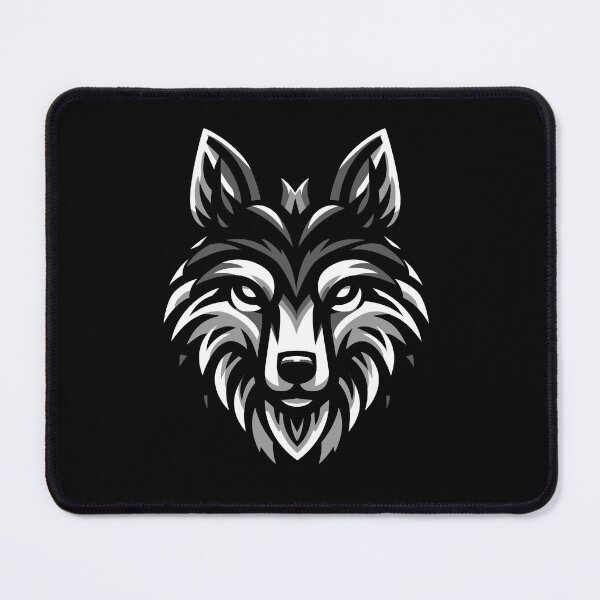 Item preview, Gray Wolf Head Design designed and sold by Karma Design.