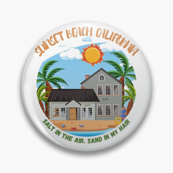 Artikelvorschau, Sunset Beach Kalifornien entworfen und verkauft von trendybutterfly.