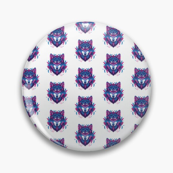 Item preview, Sugar Skull Wolf designed and sold by PeelZinc.