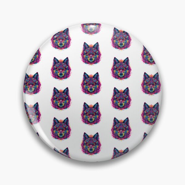 Item preview, Sugar Skull Wolf designed and sold by PeelZinc.