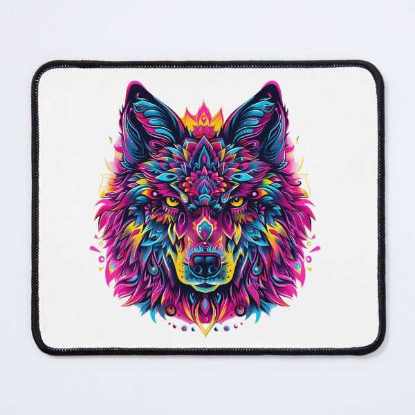 Item preview, Sugar Skull Wolf designed and sold by PeelZinc.