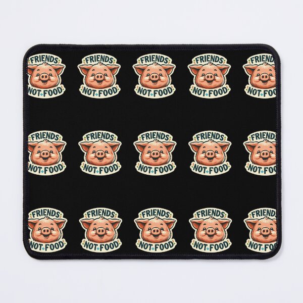 Item preview, Friends not food, vegan design designed and sold by vgrecipes.