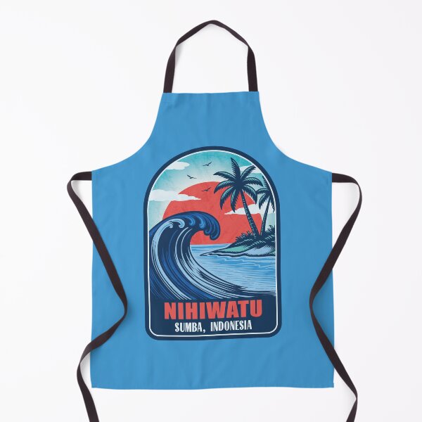 Artikelvorschau, Nihiwatu Sumba Island Indonesien Surfdesign entworfen und verkauft von CynthiaGraphics.