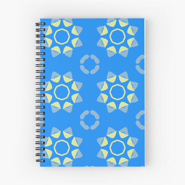 Aperçu de l'œuvre Joli motif bleu et jaune créée et vendue par BtheLight.