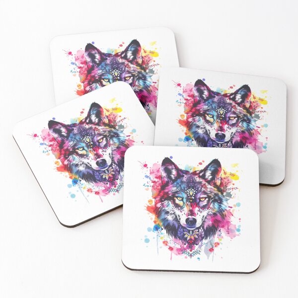 Item preview, Sugar Skull Wolf designed and sold by PeelZinc.