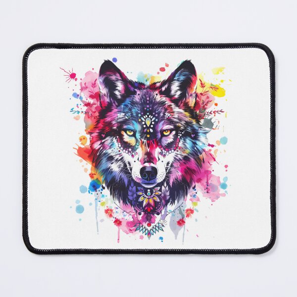 Item preview, Sugar Skull Wolf designed and sold by PeelZinc.