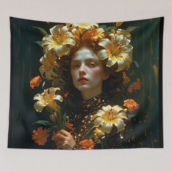 Item preview, Elegance Incarnate: Union of Flora and Woman designed and sold by Sartawsky.