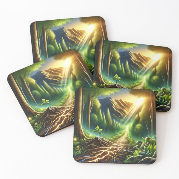 Item preview, Radiant Forest Life Path designed and sold by CultDigHoriz.