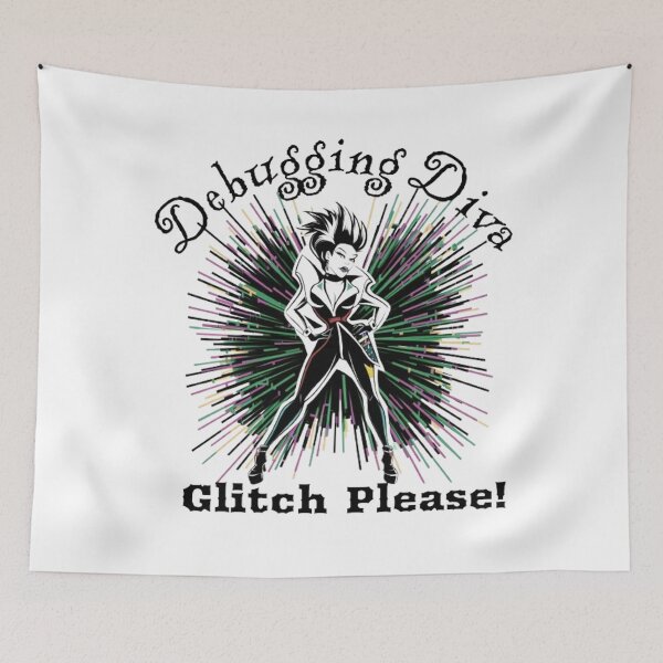 Item preview, Debugging Diva, Glitch Please! designed and sold by KayLadyBug.
