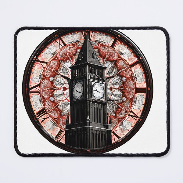 Item preview, A Blood splattered clocktower designed and sold by creative-cub.