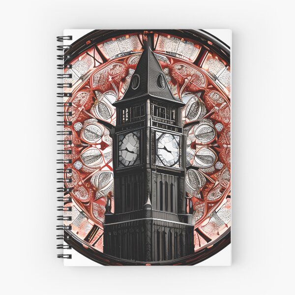 Item preview, A Blood splattered clocktower designed and sold by creative-cub.