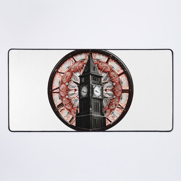 Item preview, A Blood splattered clocktower designed and sold by creative-cub.