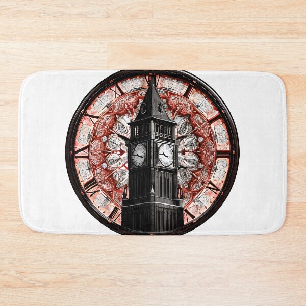 Item preview, A Blood splattered clocktower designed and sold by creative-cub.