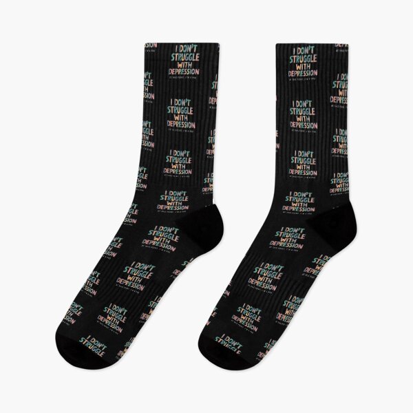 Item preview, Depression Pro: Navigating the Journey with Resilience Typography Design designed and sold by MillennialVibe.