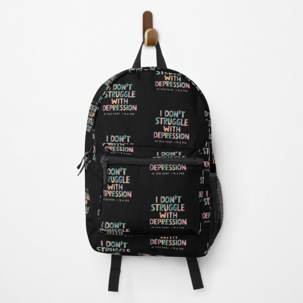 Item preview, Depression Pro: Navigating the Journey with Resilience Typography Design designed and sold by MillennialVibe.