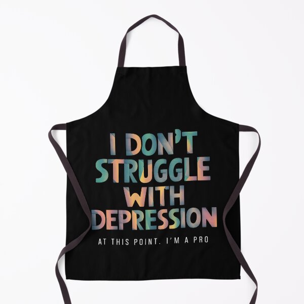 Item preview, Depression Pro: Navigating the Journey with Resilience Typography Design designed and sold by MillennialVibe.